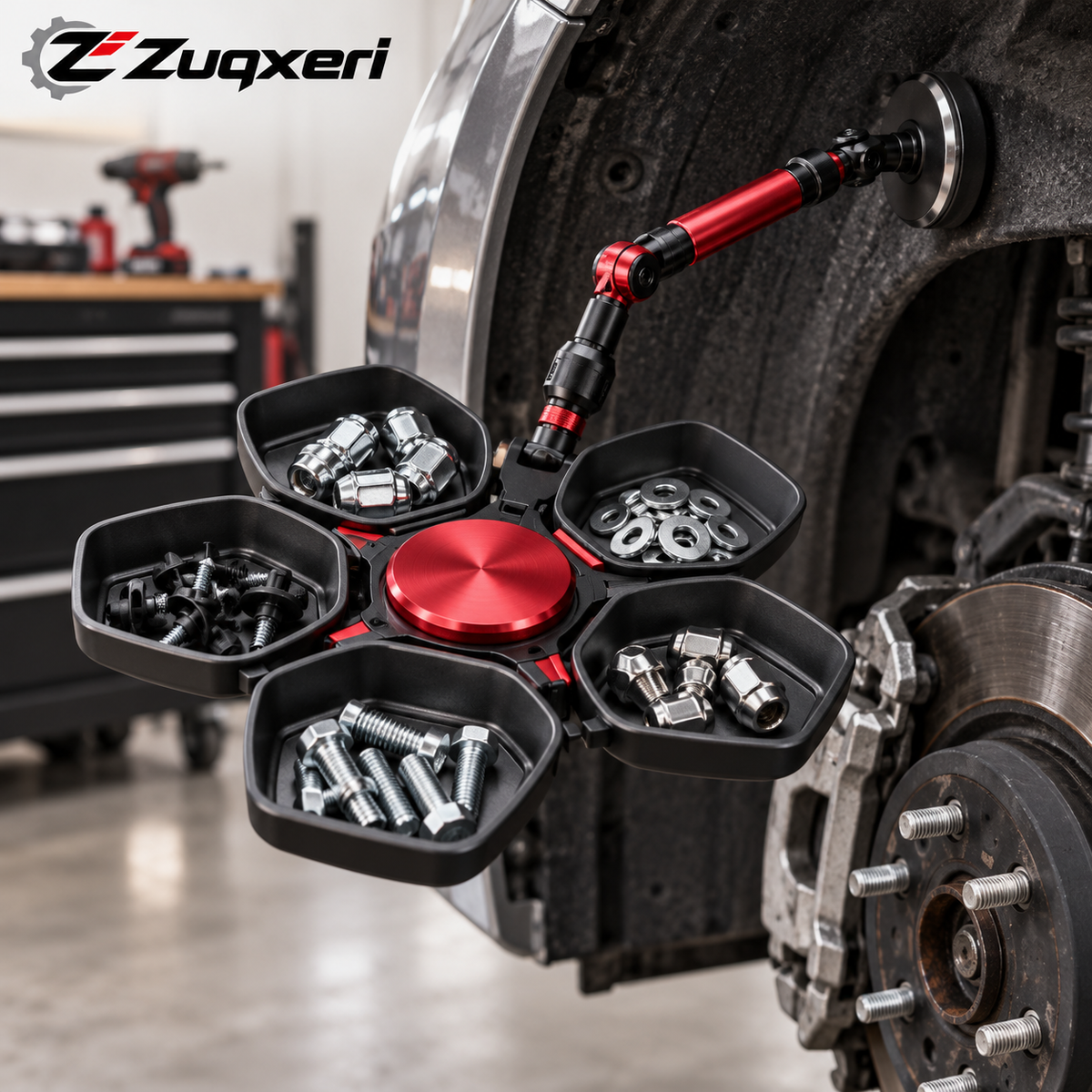 Zuqxeri FastenerBloom Magnetic Service Tray