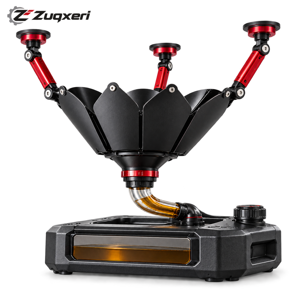 Zuqxeri™ DrainCrown Articulating Fluid Catch Collar