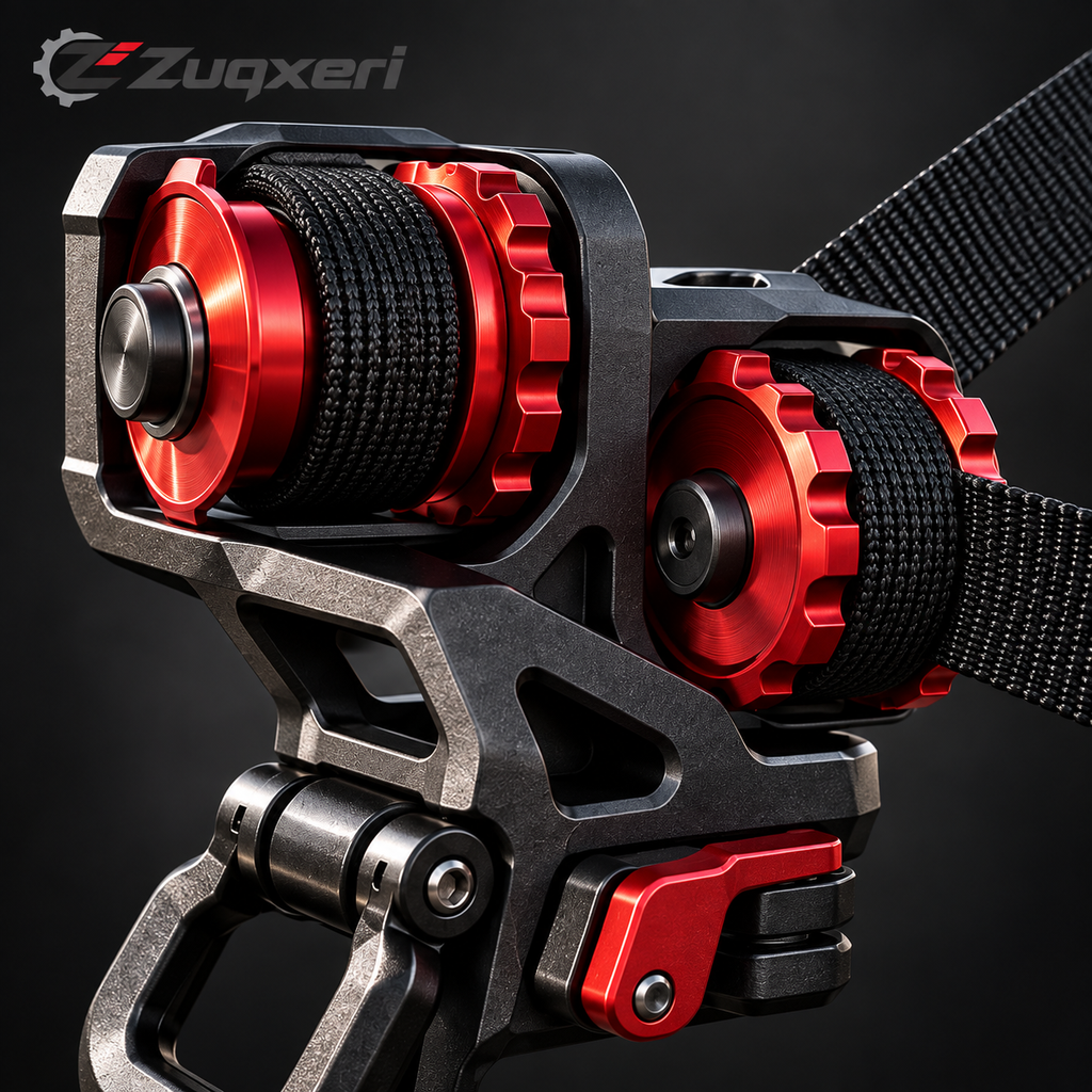 Zuqxeri™ RailClaw Dual-Spool Anchor Pod