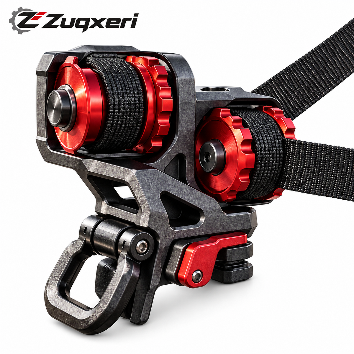Zuqxeri™ RailClaw Dual-Spool Anchor Pod