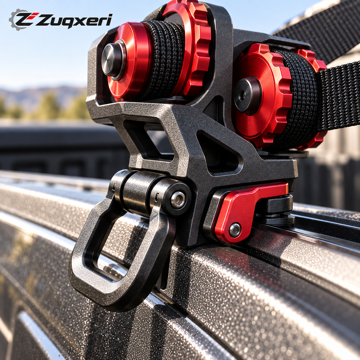 Zuqxeri™ RailClaw Dual-Spool Anchor Pod