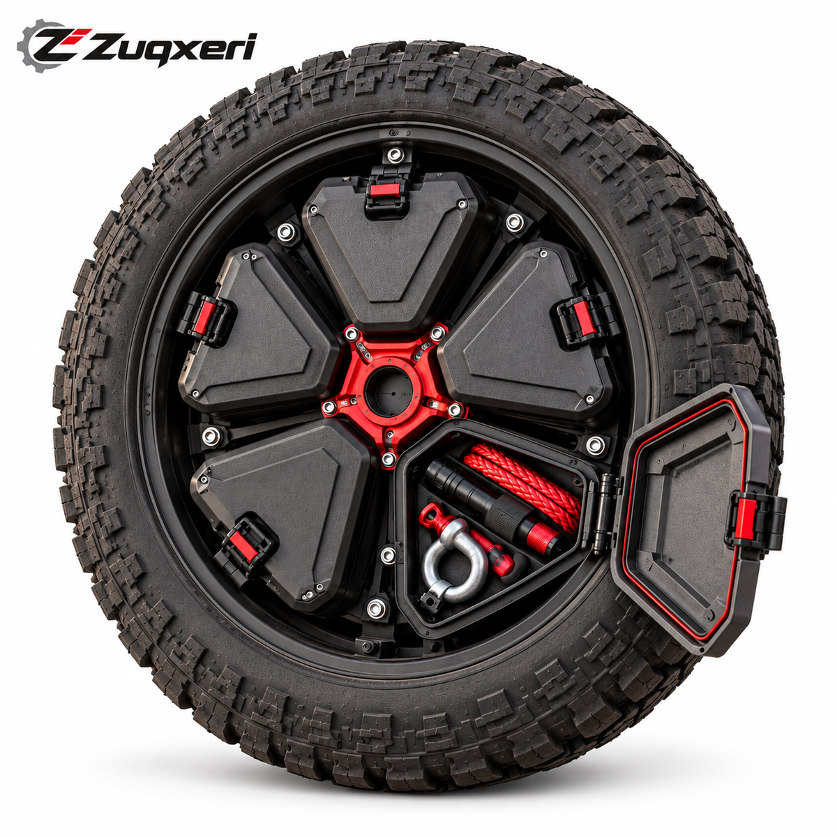 Zuqxeri™ SpareCore Expanding Rim Tool Vault