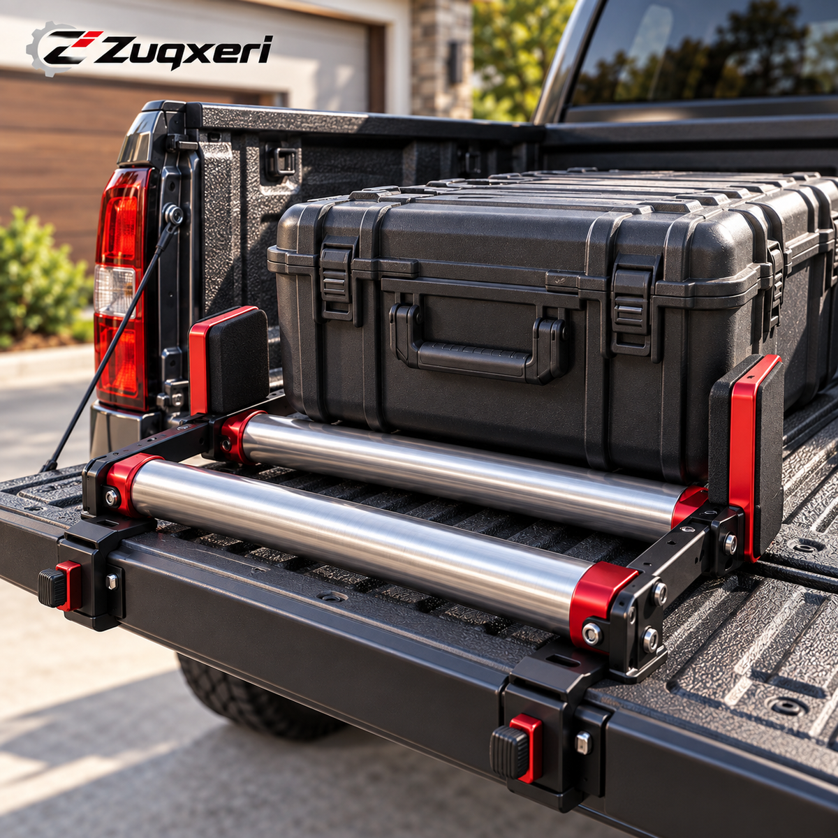 Zuqxeri™ TailgateRoll Tri-Roller Loading Saddle