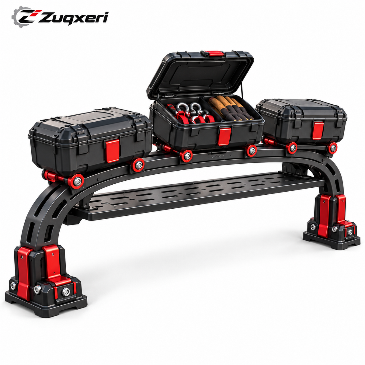 Zuqxeri™ WheelArc Modular Over-Wheel Storage Bridge