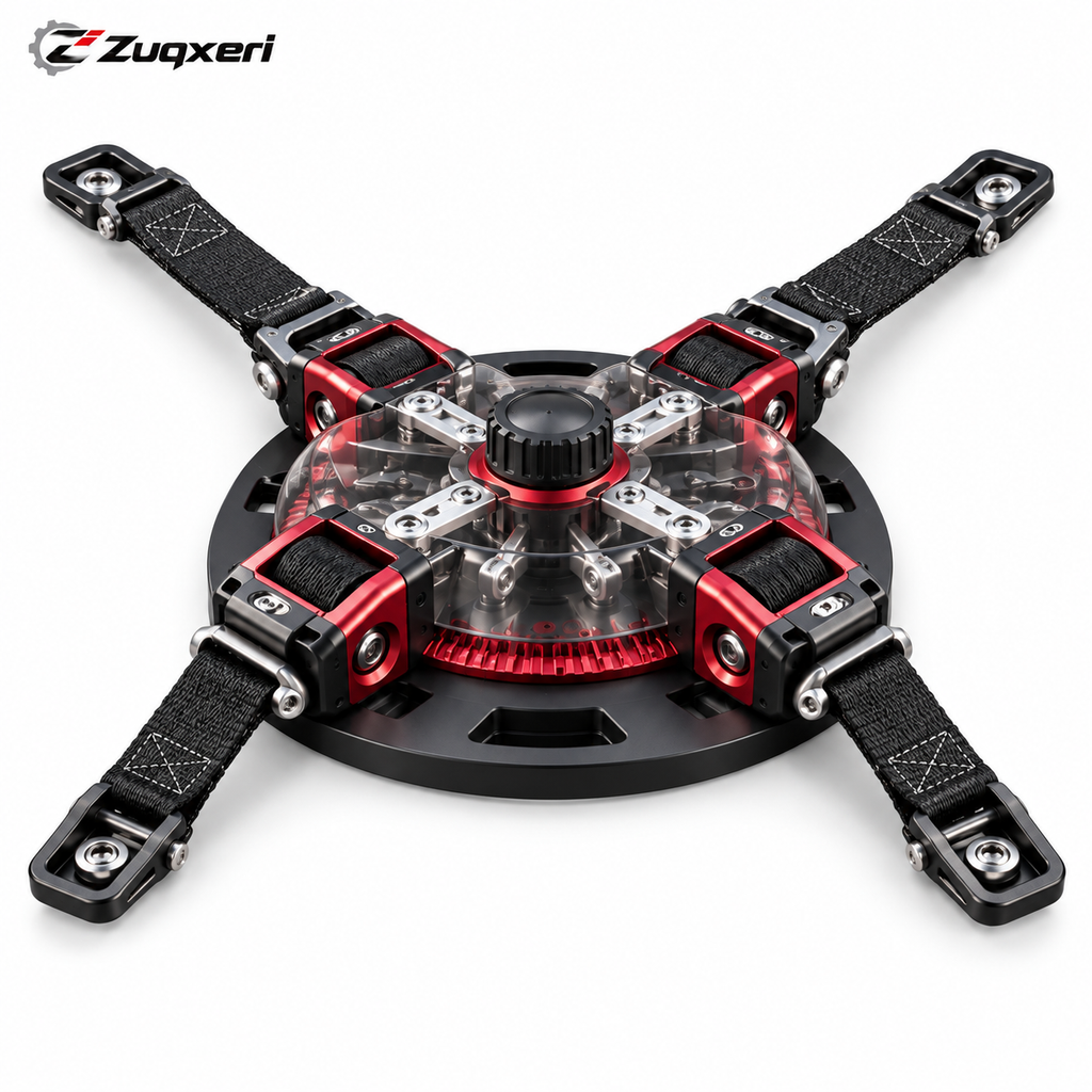 Zuqxeri™ StrapSync Four-Way Mechanical Tension Equalizer