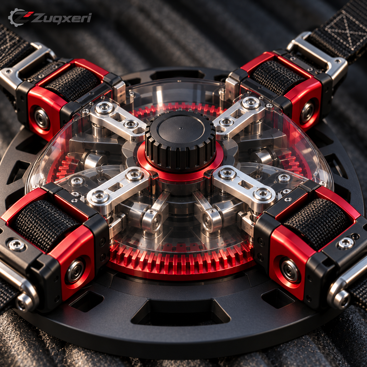 Zuqxeri™ StrapSync Four-Way Mechanical Tension Equalizer
