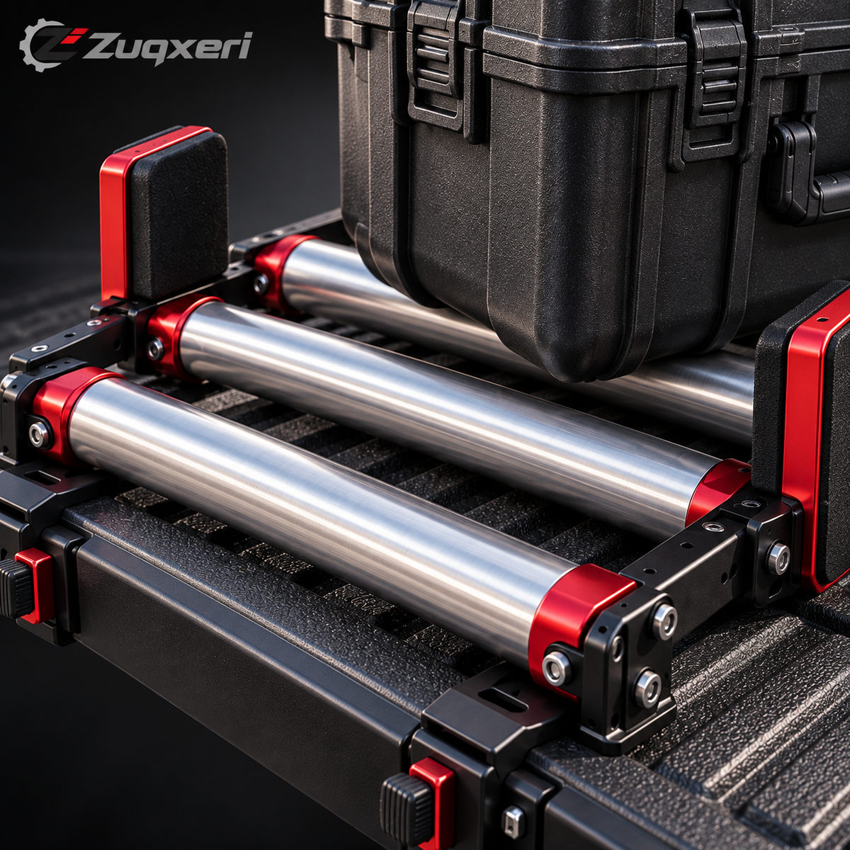 Zuqxeri™ TailgateRoll Tri-Roller Loading Saddle
