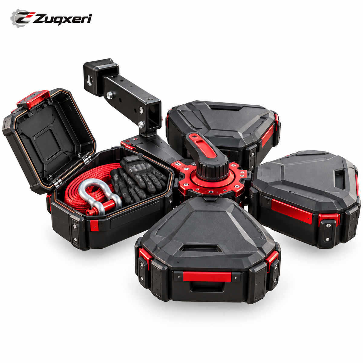 Zuqxeri™ HitchCarousel Rotating Recovery Pod Dock